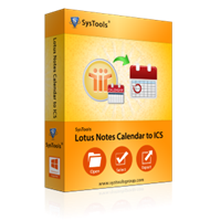 SysTools Lotus Notes Calendars to ICS