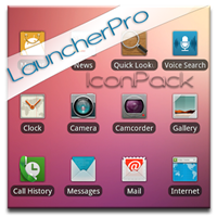 Blurred LauncherPro Icon Pack